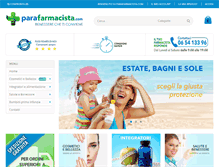 Tablet Screenshot of parafarmacista.com